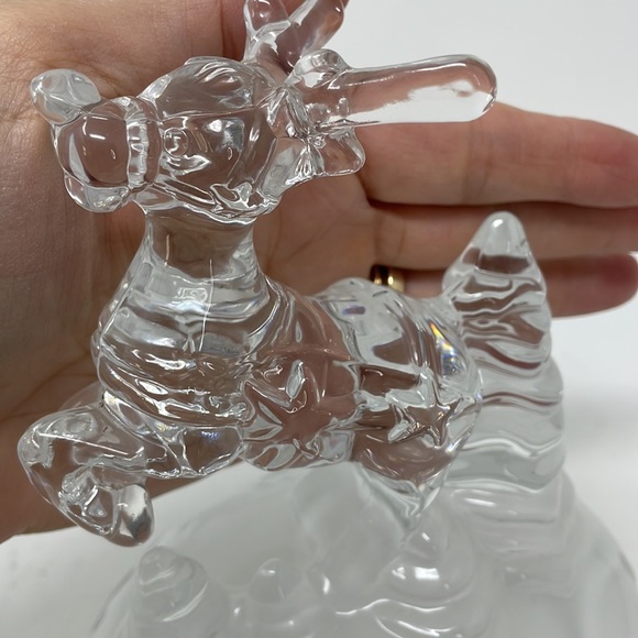 Beautiful Crystal Reindeer Christmas Winter 6.5 Height x 5.5” Width - Picture 8 of 10